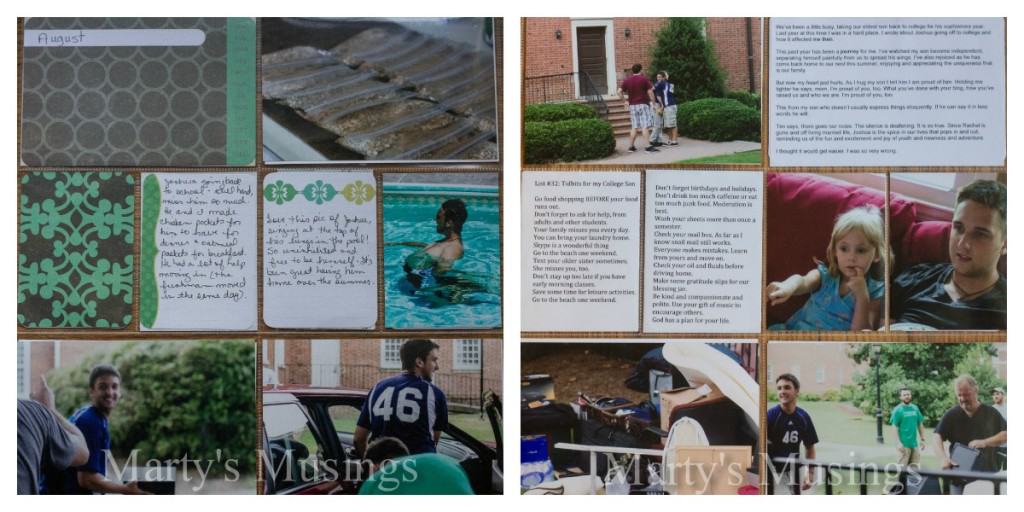 Project Life August 2012 Collage