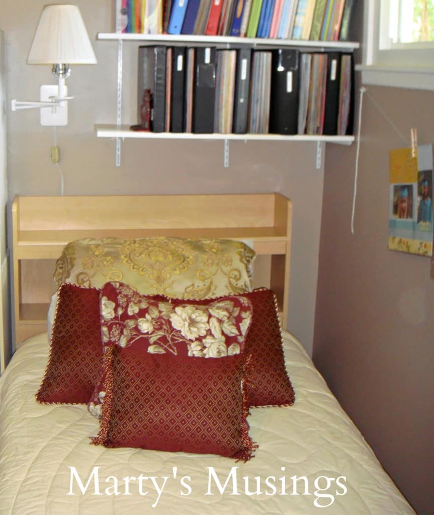 Thrifty Bed Linen Makeover by Marty's Musings