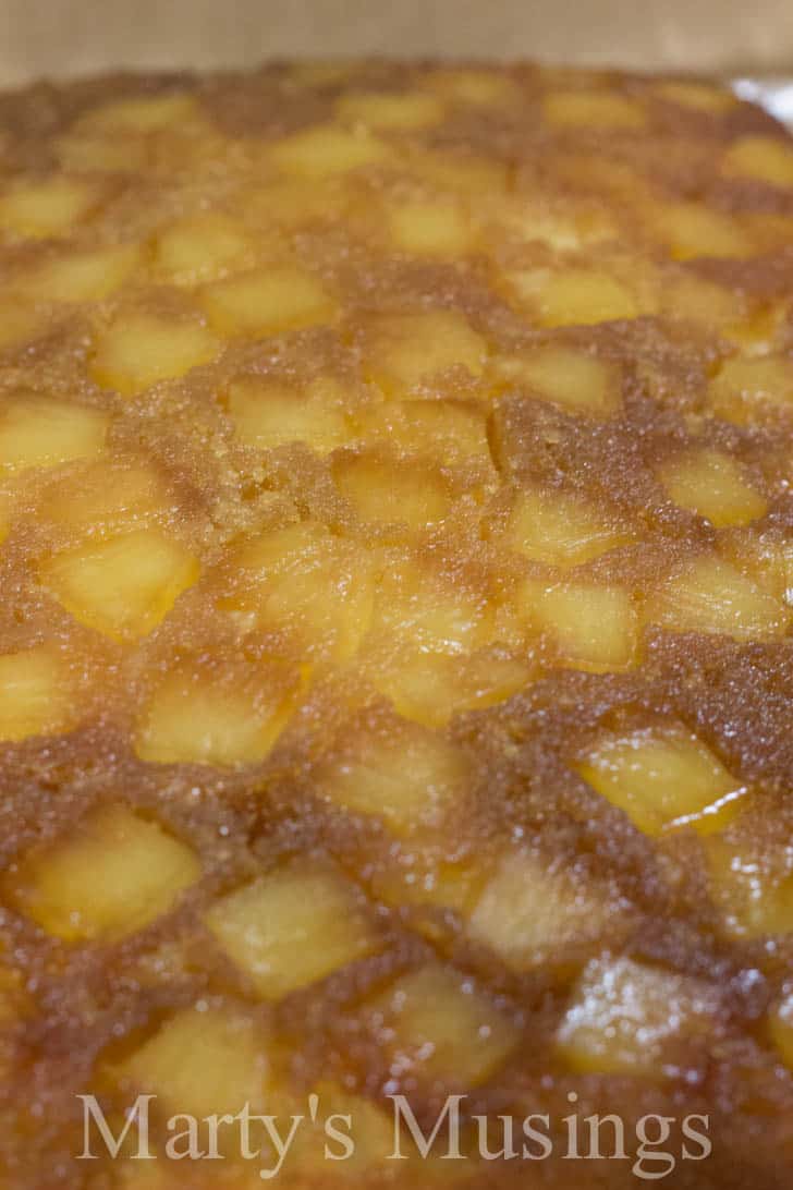 Easy Pineapple Upside-Down Cake by Marty's Musings-10
