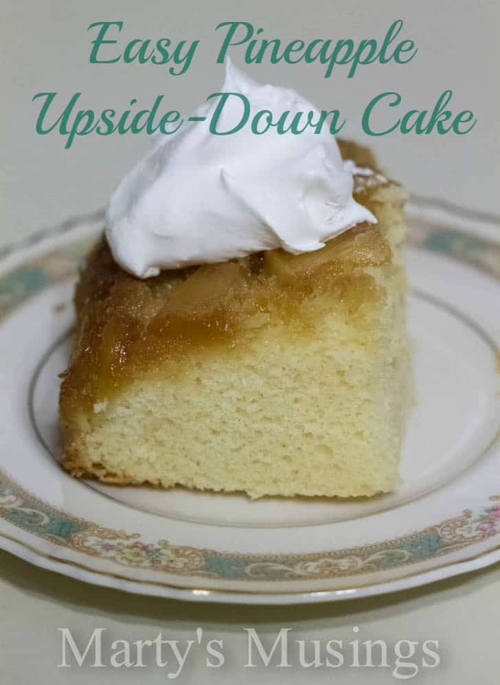 Easy Pineapple Upside-Down Cake by Marty's Musings-11
