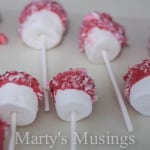 Valentine Marshmallow Pops from Marty's Musings