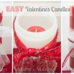 Valentines Candles from Marty's Musings