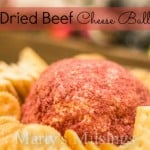 Dried Beef Cheese Ball from Marty's Musings