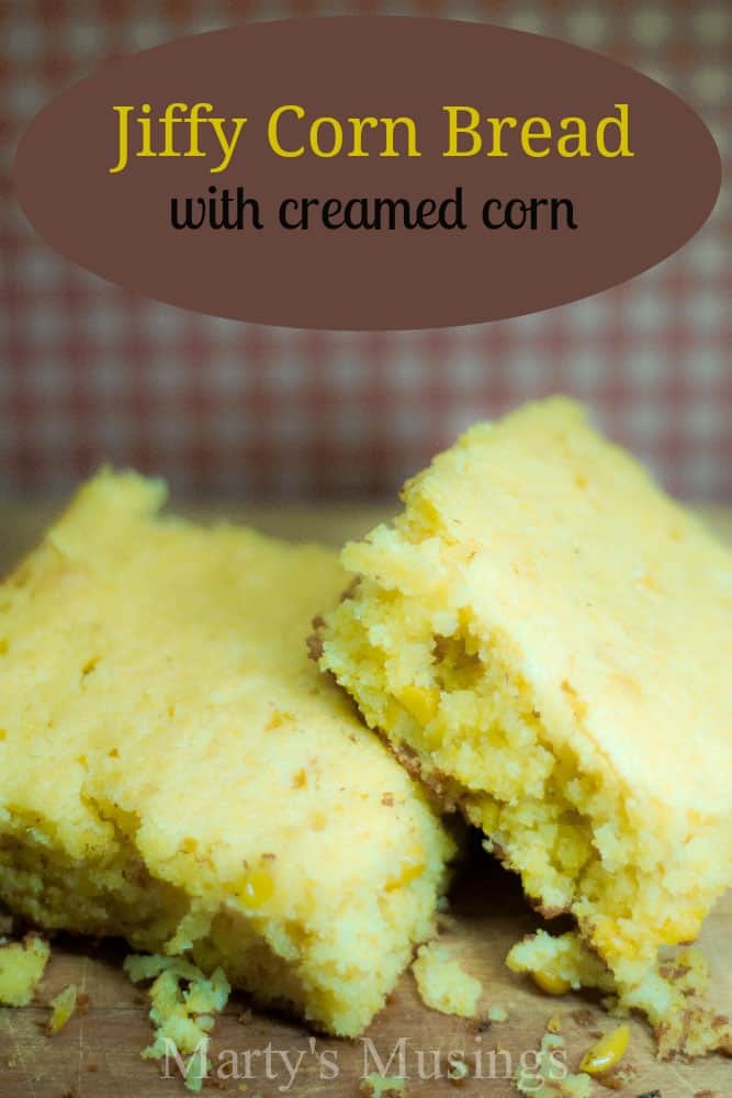 Jiffy Corn Bread with creamed corn