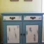 Chalk Painted Kitchen Buffet from Marty's Musings