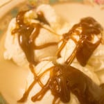 Ice Cream Topped with Werther's Caramels from Marty's Musings