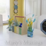 Rustic Summer Centerpiece from Marty's Musings