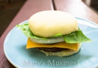 The Best Ever Homemade Hamburger Buns from Marty's Musings-6