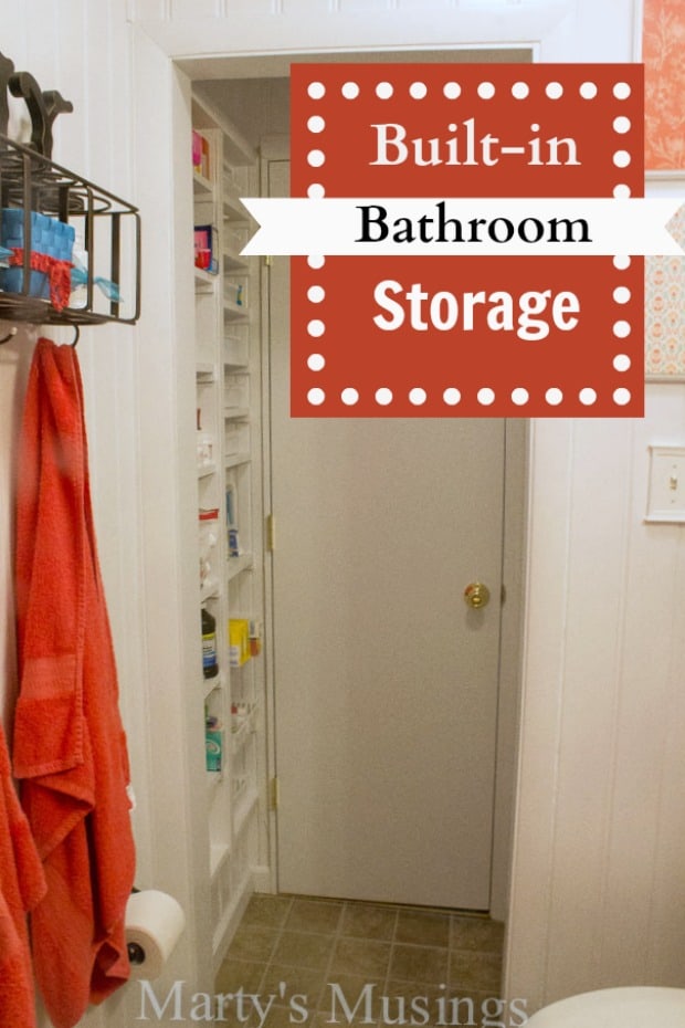 Storage Solution for a Small Bathroom