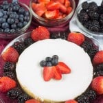 Offer fresh fruit toppings as a perfect addition for a Sara Lee Classic Cheesecake and enjoy time spent together creating memories as a family.