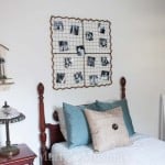 By using paint, thrifted and repurposed materials this teen boy bedroom makeover is completed on a budget and turned into a rustic coastal retreat.