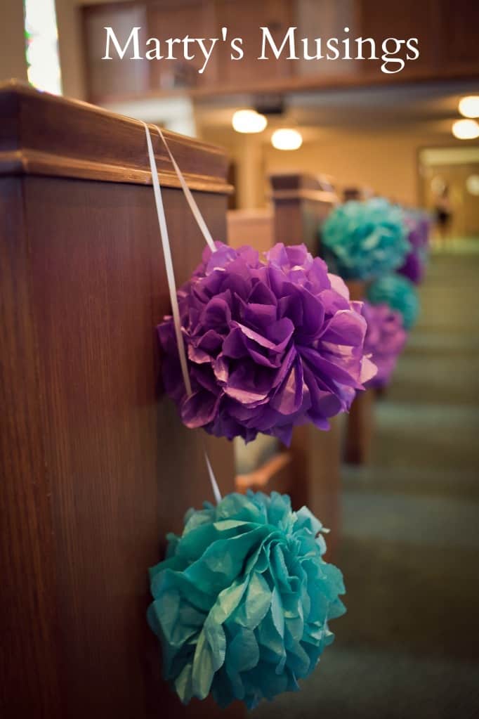 Wedding Pom Poms