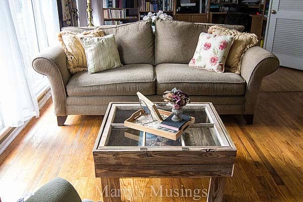 How to Make a Window Table (for the Rustic Look)