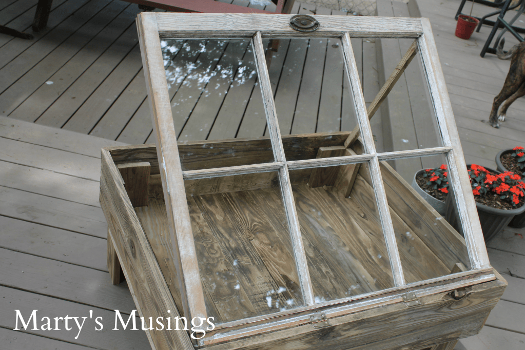 DIY Window Table from Marty's Musings