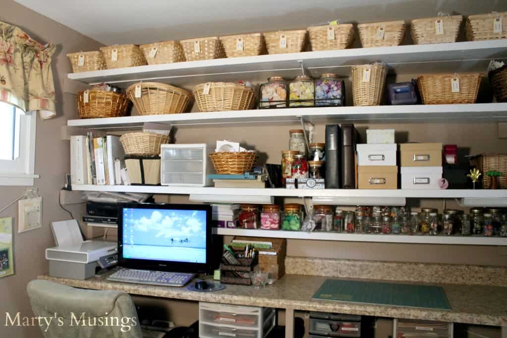 Craft Room Ideas from Marty's Musings