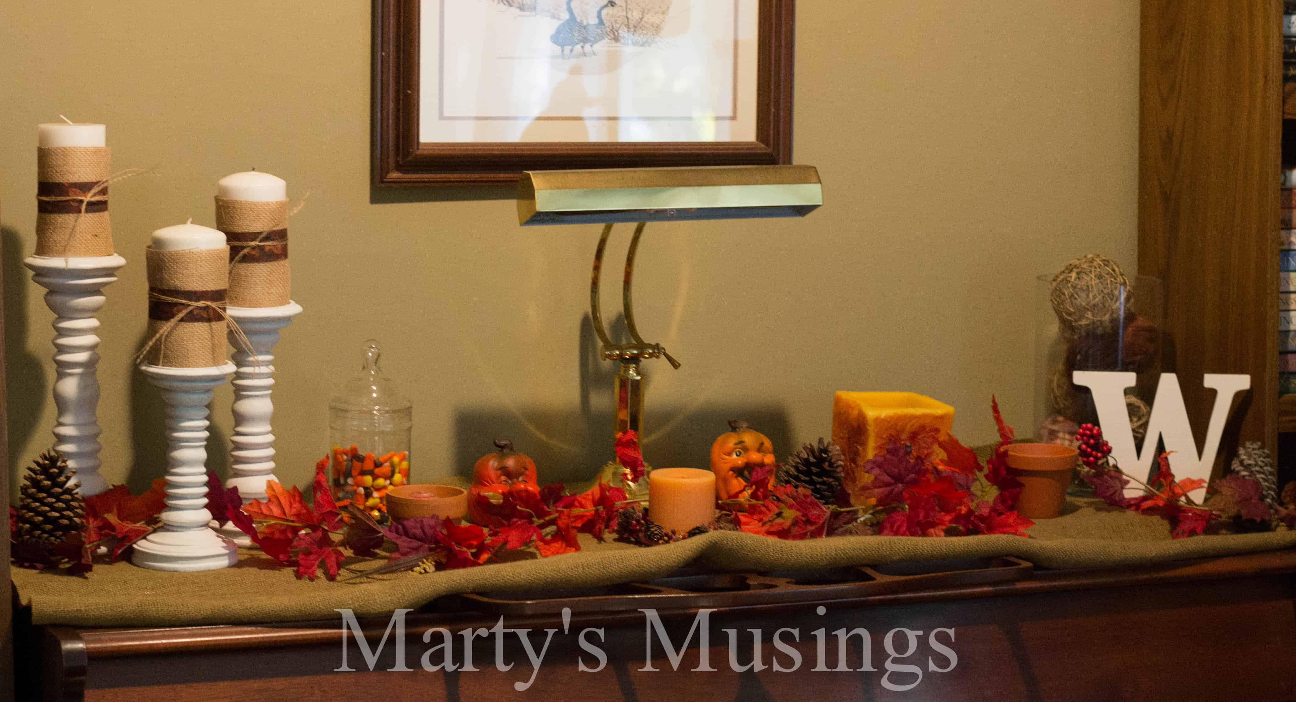 Easy Fall  Home Decor 