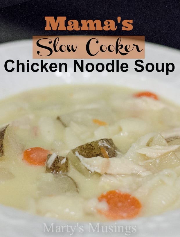 Mama's Slow Cooker Chicken Noodle Soup