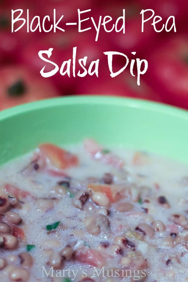 Black-Eyed Pea Salsa Dip from Marty's Musings