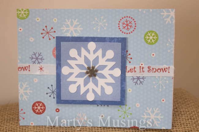 Christmas Cards with Cricut