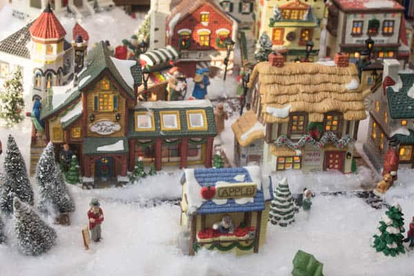 xmas village ideas