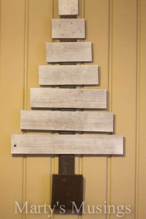 Scrap Wood Christmas Tree