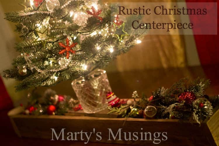 Rustic Christmas Centerpiece