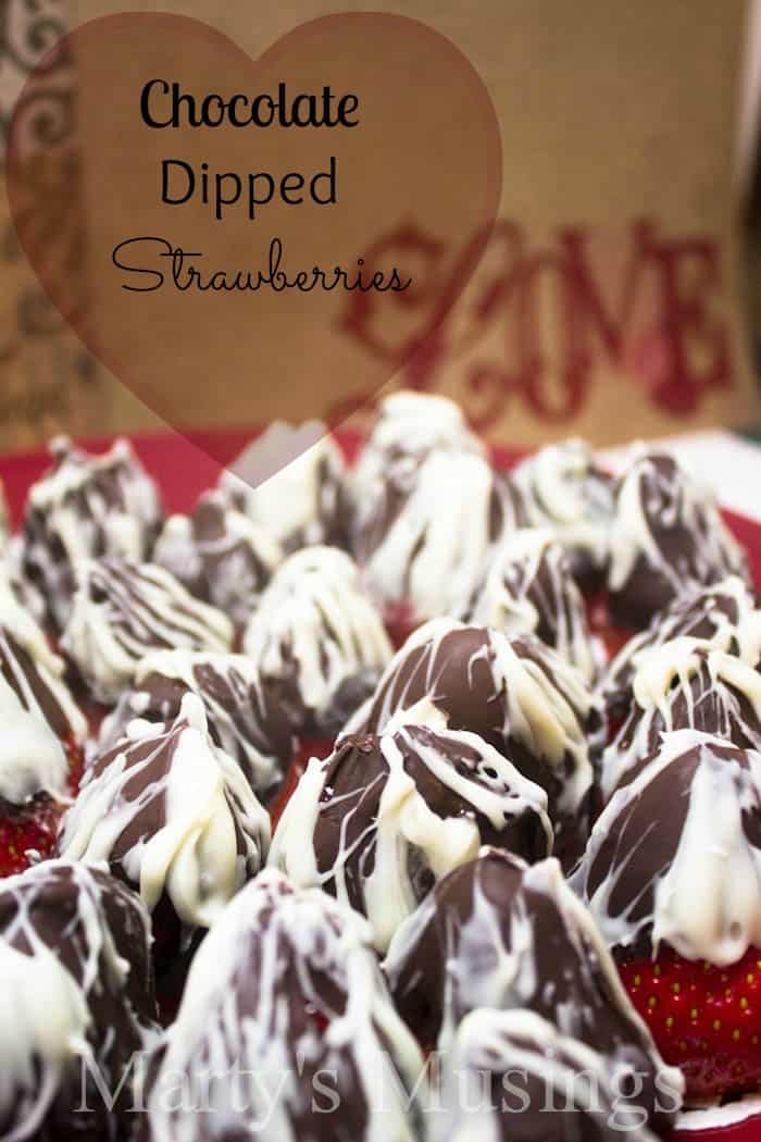 Chocolate Dipped Strawberries from Marty's Musings