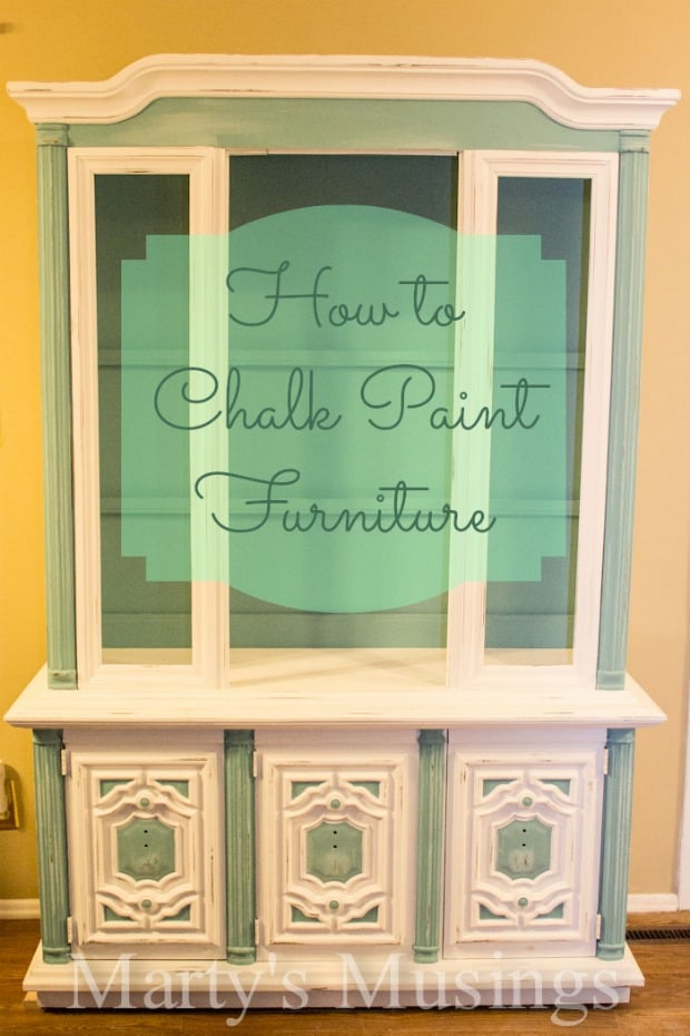 Chalk Paint Furniture Tutorial from Marty's Musings