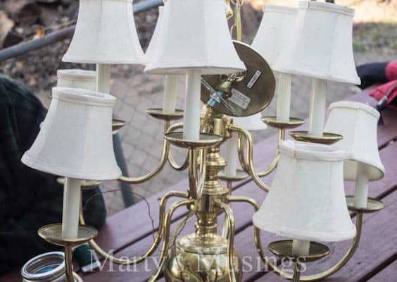 Mason Jar Chandelier by Marty's Musings-2