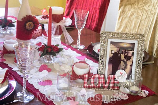 Valentine Tablescape