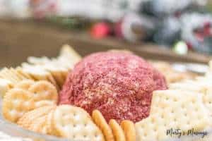 A holiday favorite that is perfect served year round, this dried beef cheese ball is easy to make and always a crowd pleaser!