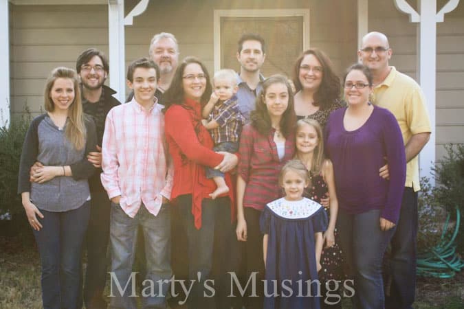 Family Easter Celebration from Marty's Musings