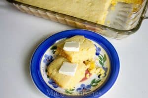 This easy Jiffy Corn Bread with creamed corn begins with a Jiffy box mix and is moist and delicious! It's the PERFECT bread everyone will rave about!