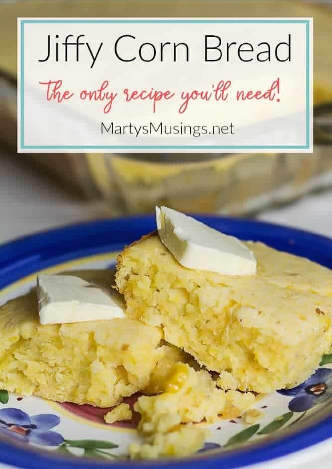 This easy Jiffy Corn Bread with creamed corn begins with a Jiffy box mix and is moist and delicious! It's the PERFECT bread everyone will rave about!