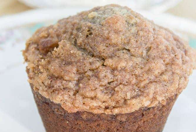 Banana Crumb Muffin with Streusel Topping