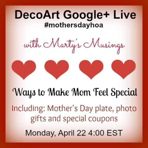 Mother’s Day Google+ Hangout on Air Live!