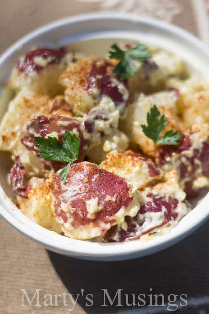 Homemade Potato Salad from Marty's Musings