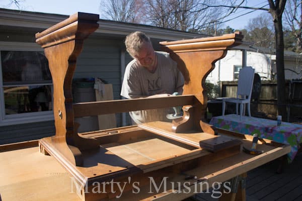 Kitchen Table Makeover from Marty's Musings