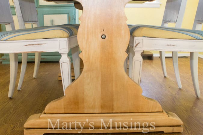 Painted Kitchen Table from Marty's Musings