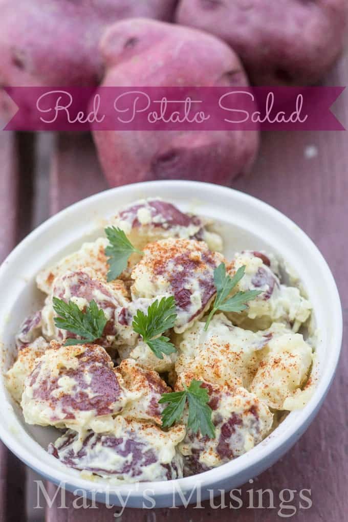 Red Potato Salad from Marty's Musings