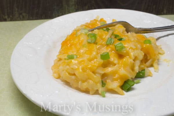 Slow Cooker Cheesy Potato Casserole