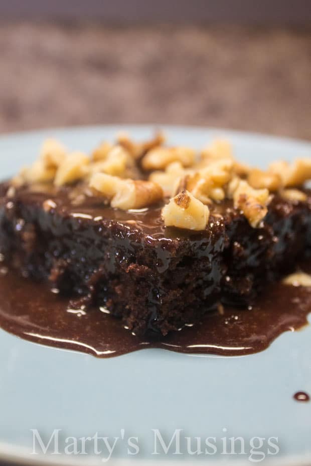 Chocolate Texas Sheet Cake from Marty's Musings