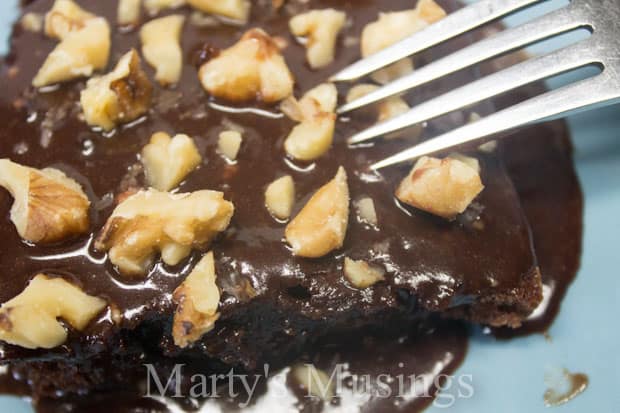 Chocolate Texas Sheet Cake from Marty's Musings