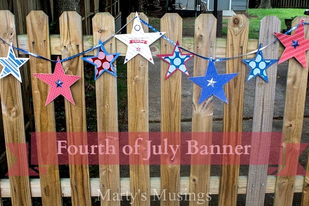 Fourth of July Banner