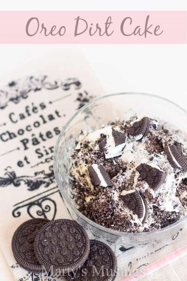 This popular Oreo Dirt Cake is a crowd pleaser! Using everyday ingredients, this recipe is so easy anyone can make it!