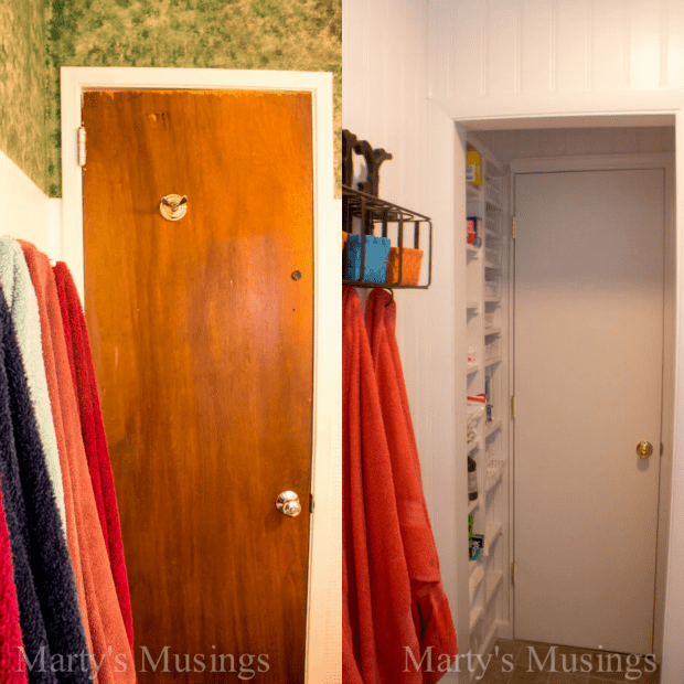 Small Bathroom Remodel from Marty's Musings