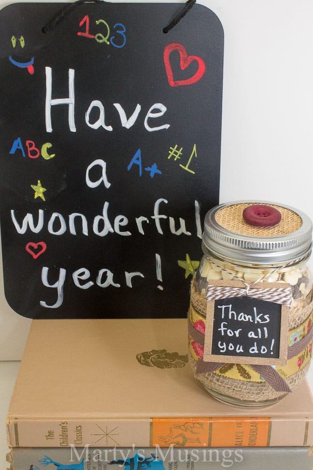 Back to School Gifts in a Jar from Marty's Musings