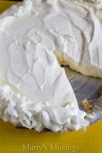 A close up of food, with Cream