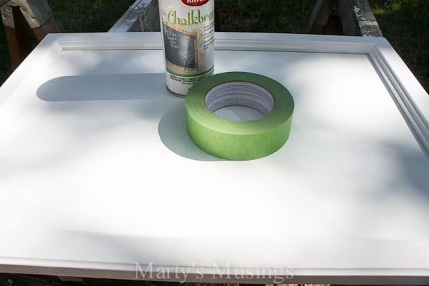 Make a Chalk Message Board-4