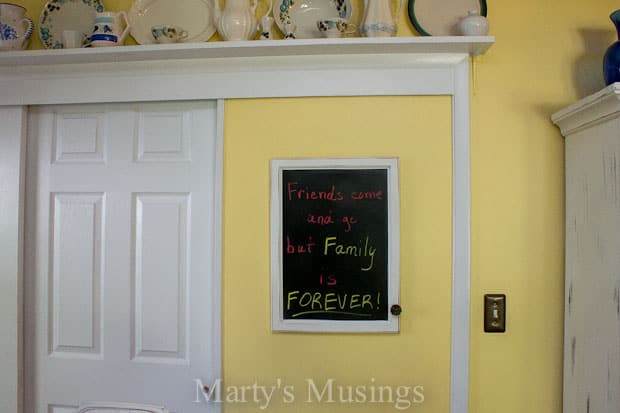 Make a Chalk Message Board-6